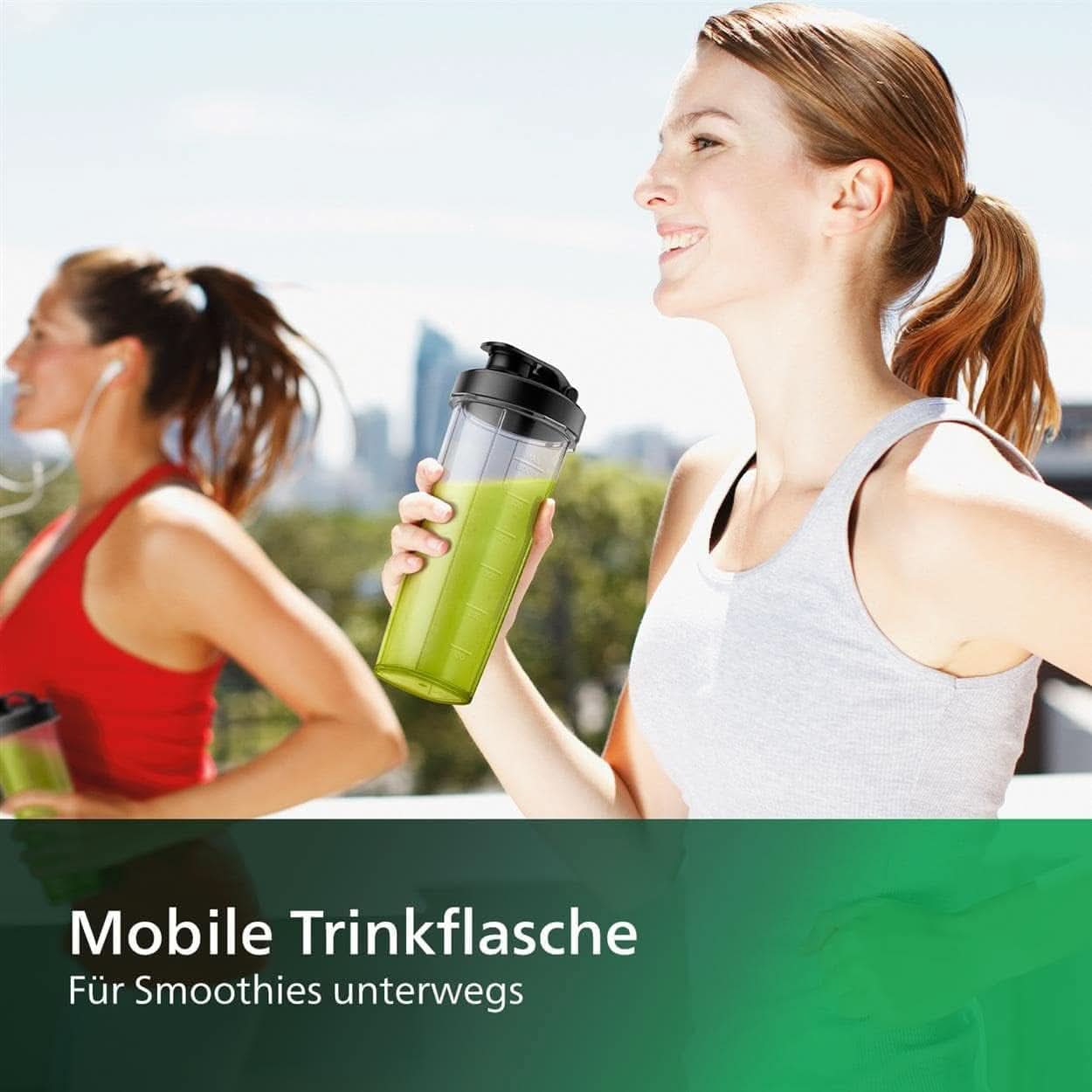 Mikser stojący i ekspres do smoothie Philips – 600 W, 2 litry piwa, aplikacja Homeid, 2 funkcje Geschwindigkeitsstufen + funkcja impulsowa, funkcja Problend, funkcja kruszenia lodu (HR2291/41) Kuchnia Naty Shop