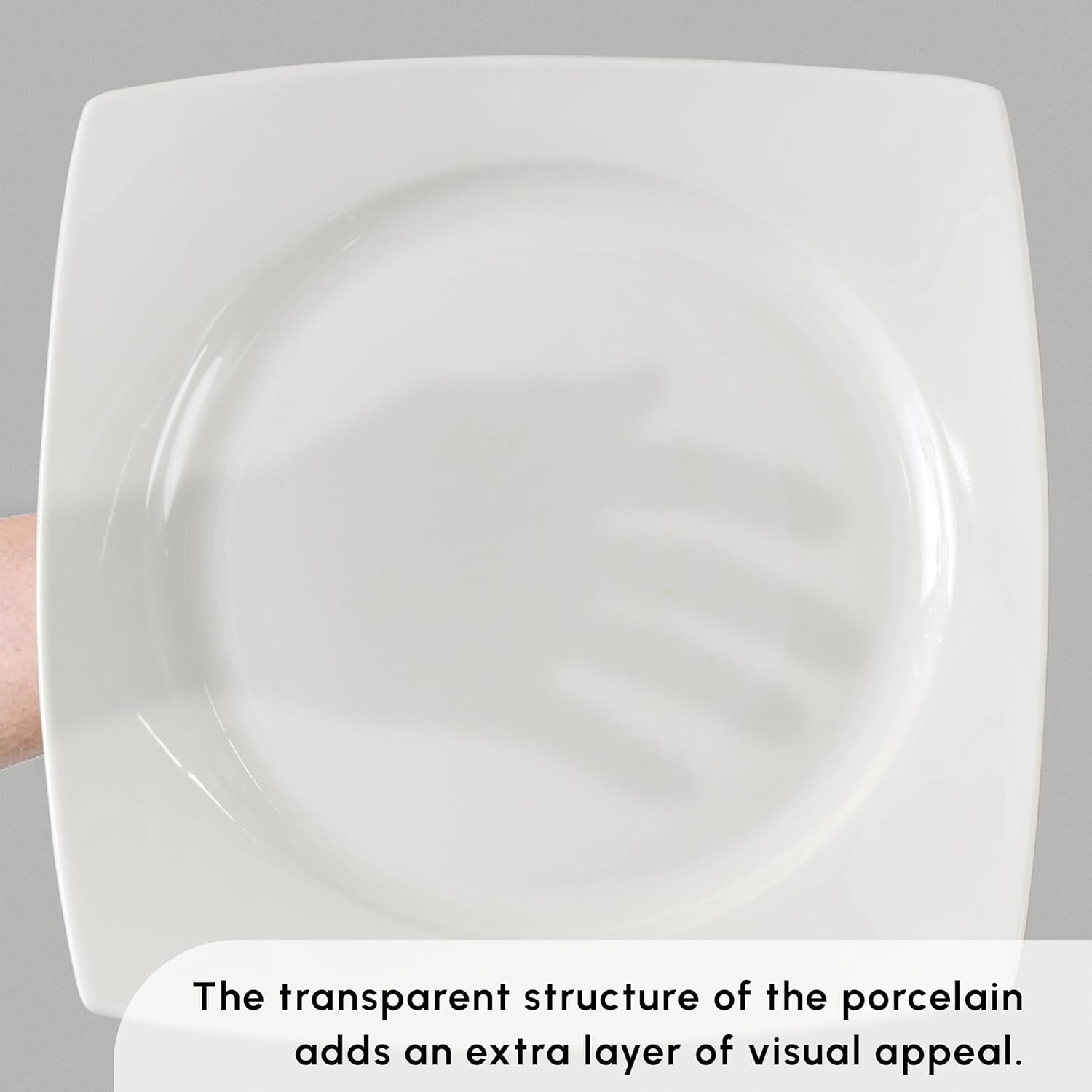 Zestaw naczyń obiadowych Karaca Jamie White na 12, 52 sztuki - Eleganckie naczynia porcelanowe na 12 osób | Zawiera talerze, kubki, miski |