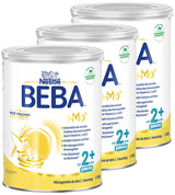 BEBA Junior 2+ napój mleczny od 2 lat, z HMO, zawartość białka dostosowana do wieku, tylko laktoza, bez oleju palmowego, bez oleju rybnego, pokarm dla małych dzieci, mleko w proszku dla dzieci, opakowanie 3 szt. (3 x 800 g)