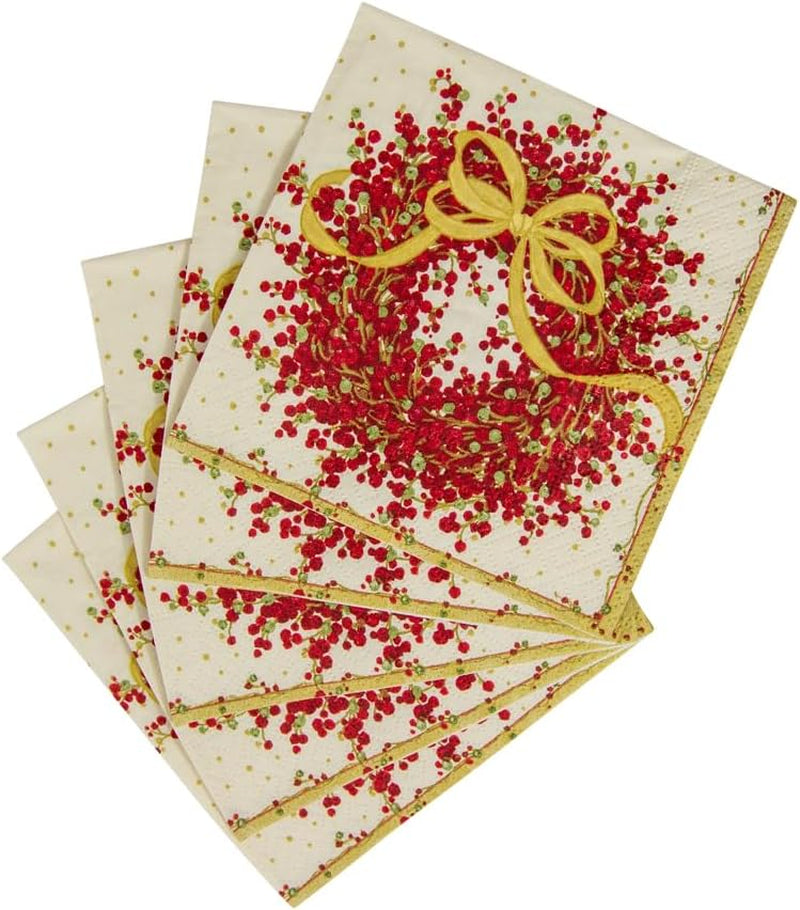 8070C Trójwarstwowe serwetki papierowe, 20 sztuk, 25 X 25 cm, Pepperberry