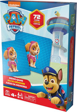 Spin Master Gry Psi Patrol, gra pamięciowa, zabawka Psi Patrol, Chase, Stella, Marcus, Ruben, gry pamięciowe z książeczkami, dla dzieci powyżej 4 lat Figurki Naty Shop