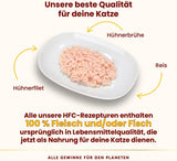 Almo Nature HFC Natural - Mokra karma dla dorosłych kotów - Filet z kurczaka - 280g, opakowanie 12 szt.