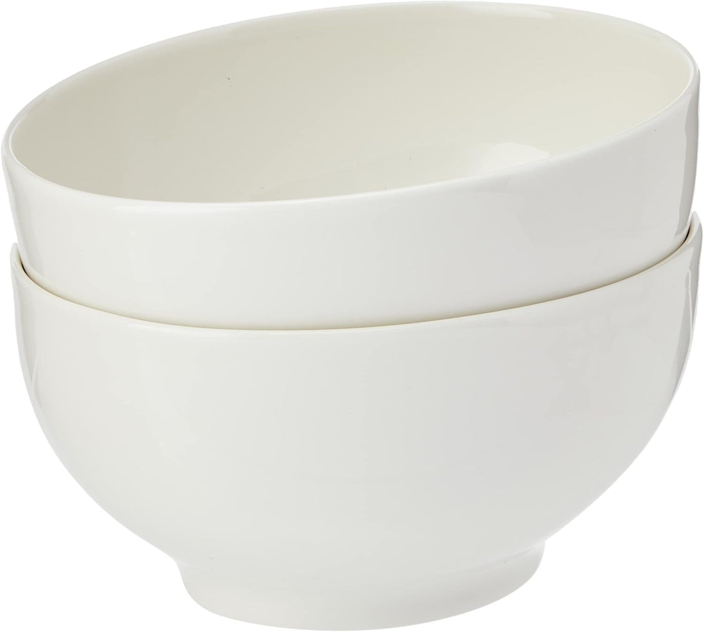 Villeroy & Boch For Me Zestaw 2 misek na płatki zbożowe, biały, Można myć w zmywarce, Można używać w kuchence mikrofalowej, Małe miski dla 2 osób, Miski, Miski na płatki zbożowe, Przekąski lub sosy, Talerz, Porcelana Premium