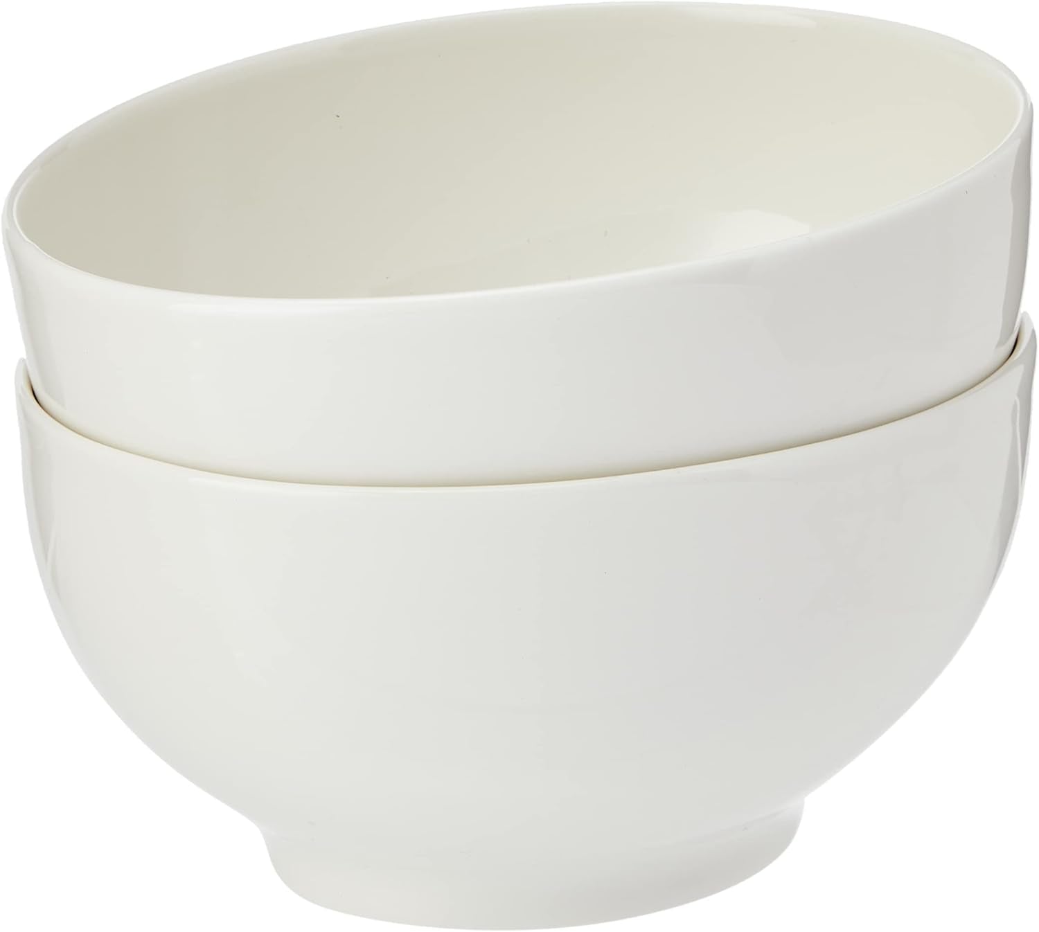 Villeroy & Boch For Me Zestaw 2 misek na płatki zbożowe, biały, Można myć w zmywarce, Można używać w kuchence mikrofalowej, Małe miski dla 2 osób, Miski, Miski na płatki zbożowe, Przekąski lub sosy, Talerz, Porcelana Premium