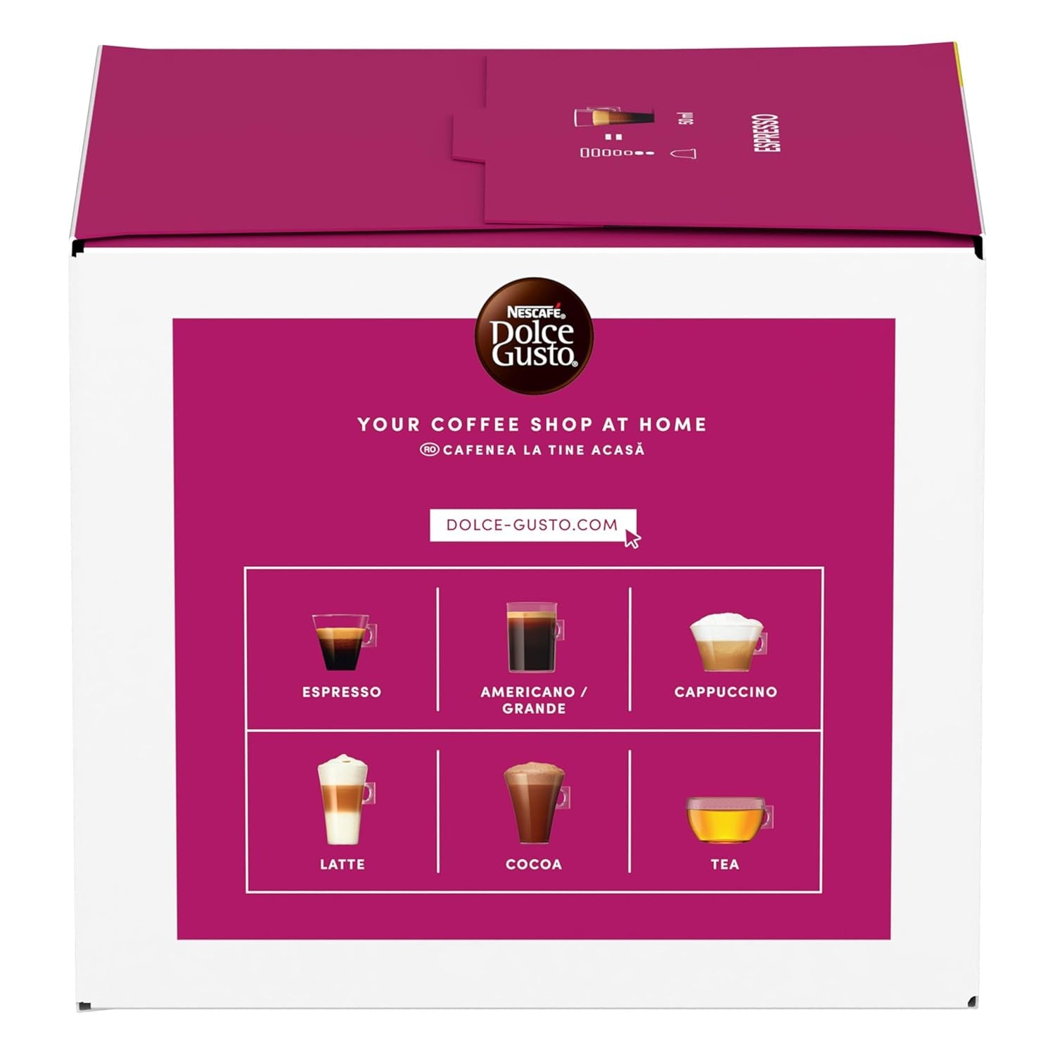 NESCAFÉ DOLCE GUSTO Espresso Kaffeekapseln 3-er Vorratspack (3 x 30 Kapseln)
