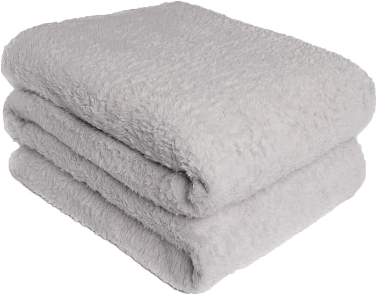 Brentford's Teddy Koc polarowy Duży koc na łóżko Pluszowy Super miękki, ciepły Sofa Narzuta na łóżko Czarny - 150 x 200 cm Łóżka i koce Besuche den Brentfords-Store Srebrnoszary 125 x 150 cm