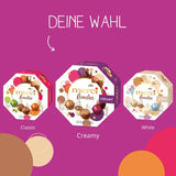 Merci Lovelies Creamy – 185 gramów – Mieszanka pralin z nadziewanymi czekoladowymi specjałami Naty Shop