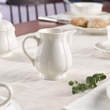 Kubek do mleka Villeroy & Boch Manoir, 250 ml, wysokość: 9,1 cm, porcelana premium, biały