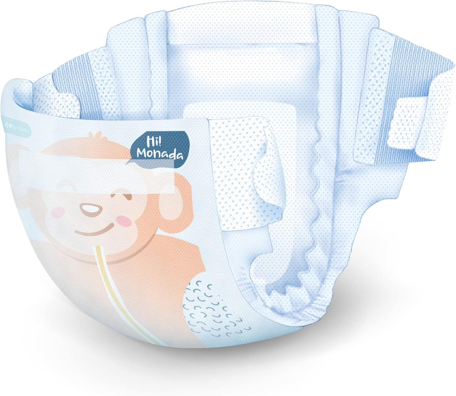 Pieluszki dziecięce Fashion & Love rozmiar 4 (9-15 kg), 34 sztuki