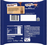 Nestlé CRUNCH Baton Mleczny, Chrupiący Baton Czekoladowy z Mleczną Czekoladą i Płatkami Zbożowymi, 1 opakowanie (3 x 33g)
