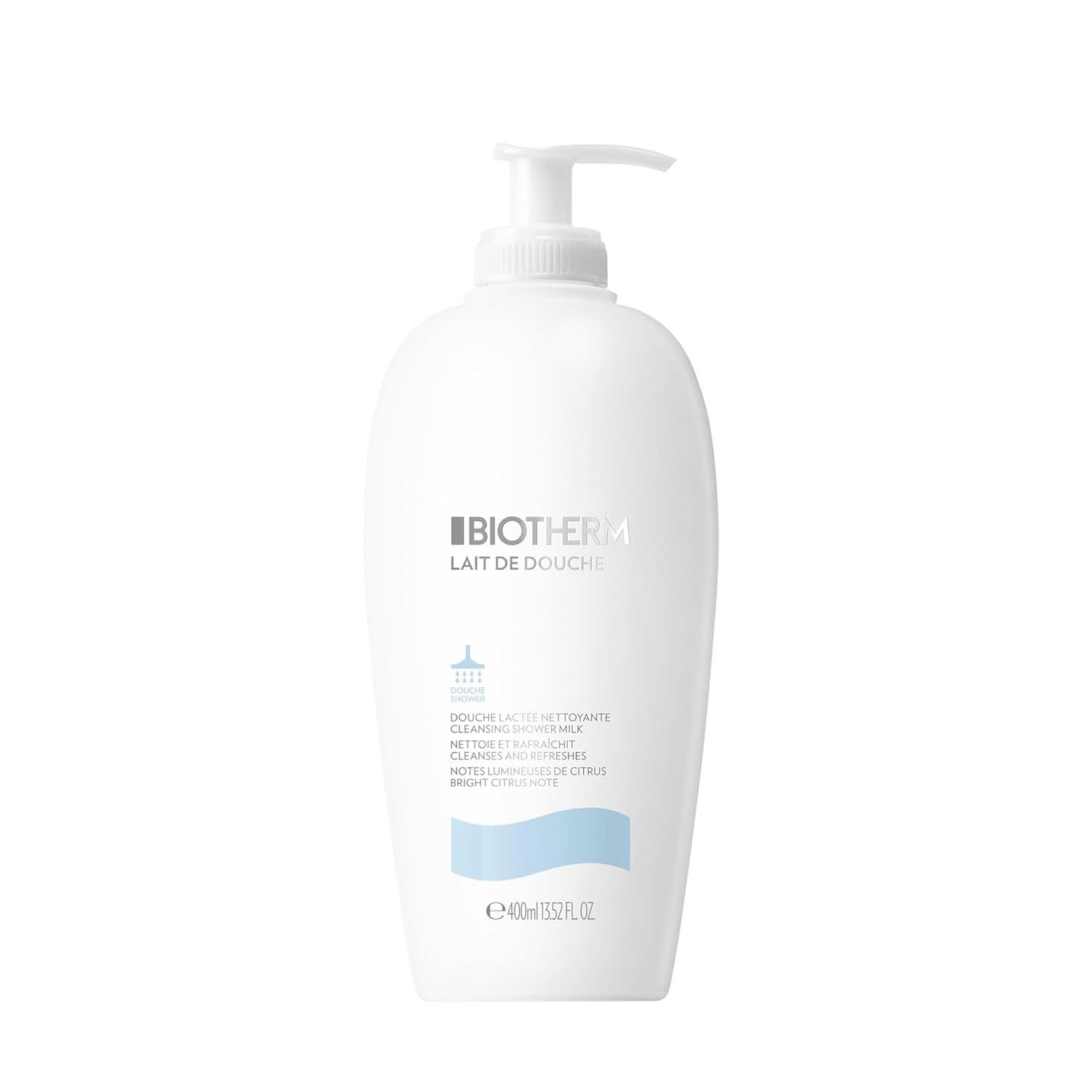 Biotherm, orzeźwiający płyn pod prysznic zapewniający intensywne nawilżenie i uczucie gładkiego ciała, 400 ml Prysznic i kąpiel Naty Shop