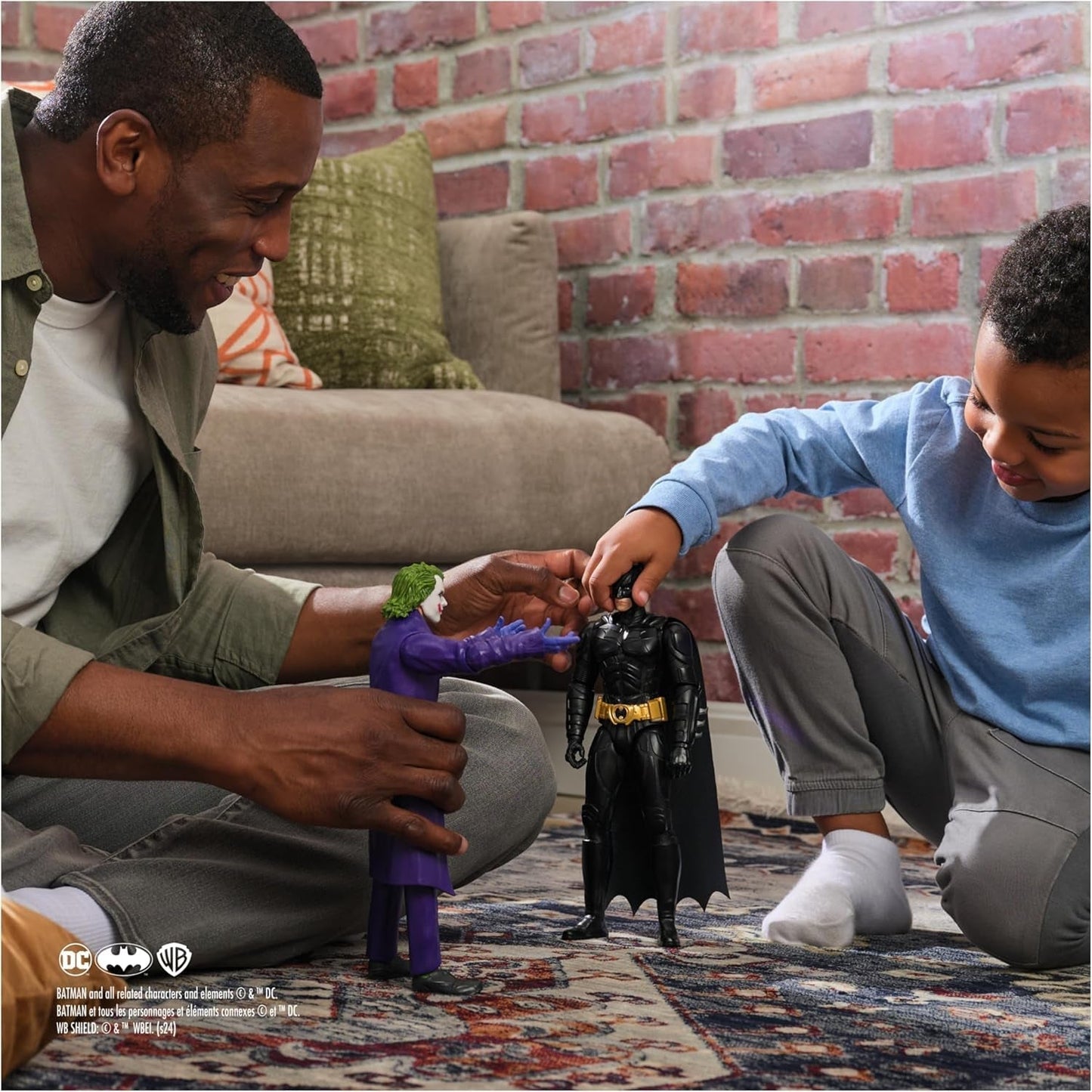 DC Comics Mroczny Rycerz - Figurka Jokera Znana z legendarnej trylogii Mroczny Rycerz w 30cm. Od 3 lat Figurki Naty Shop