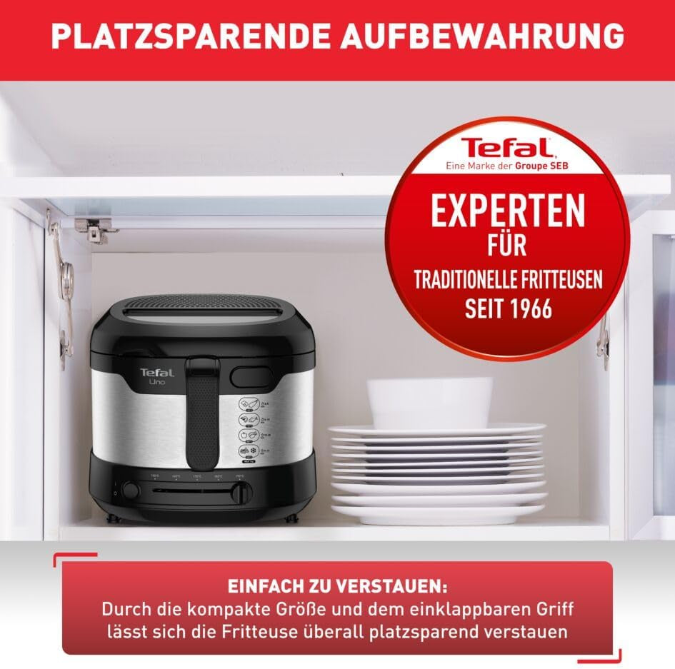 Frytownica Tefal Uno M FF215D, 1470 W, pojemność: 1 kg Naty Shop Appliances