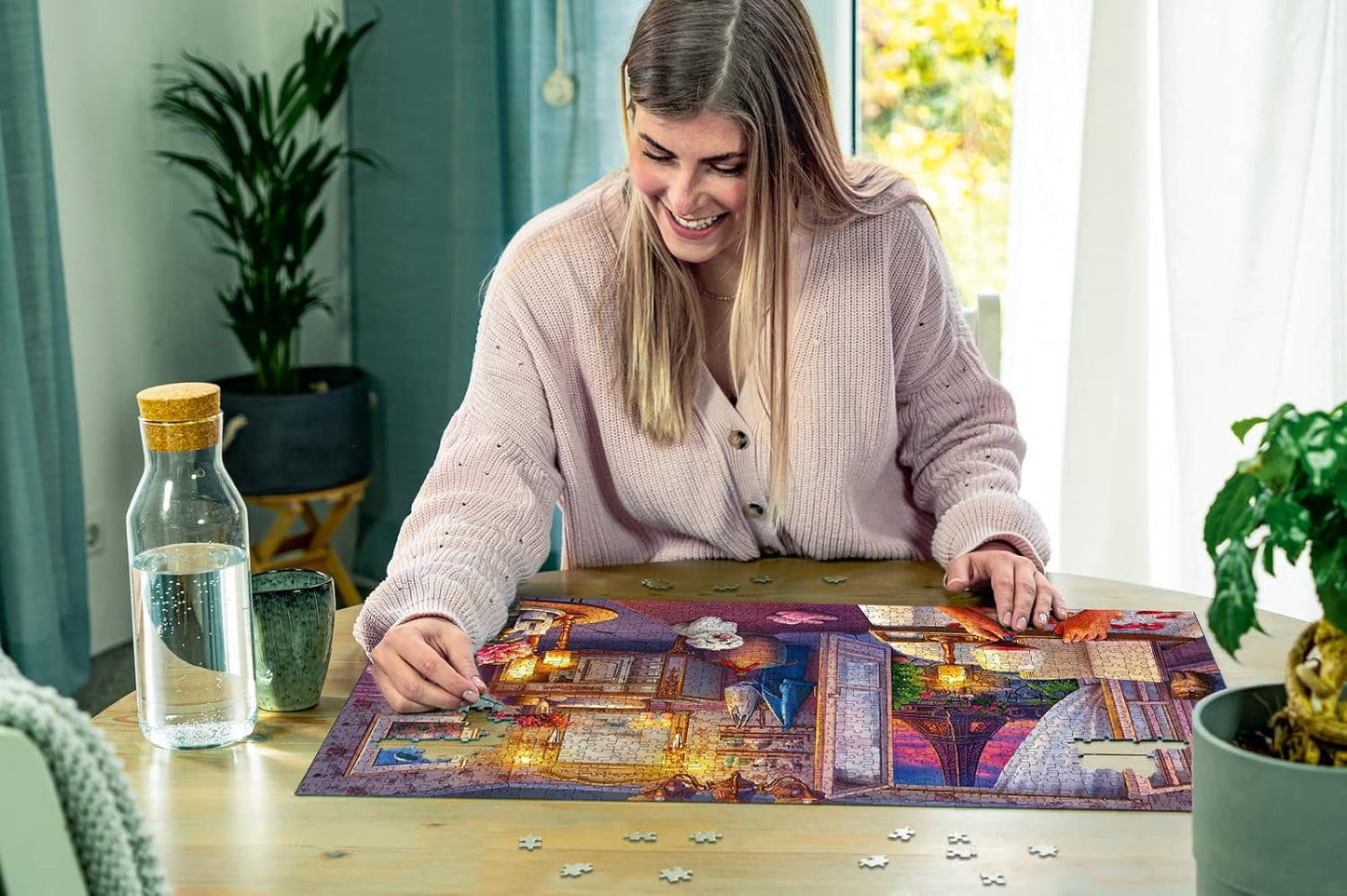 Puzzle Ravensburger - w wannie - 500 elementów Puzzle w złotej edycji Naty Shop