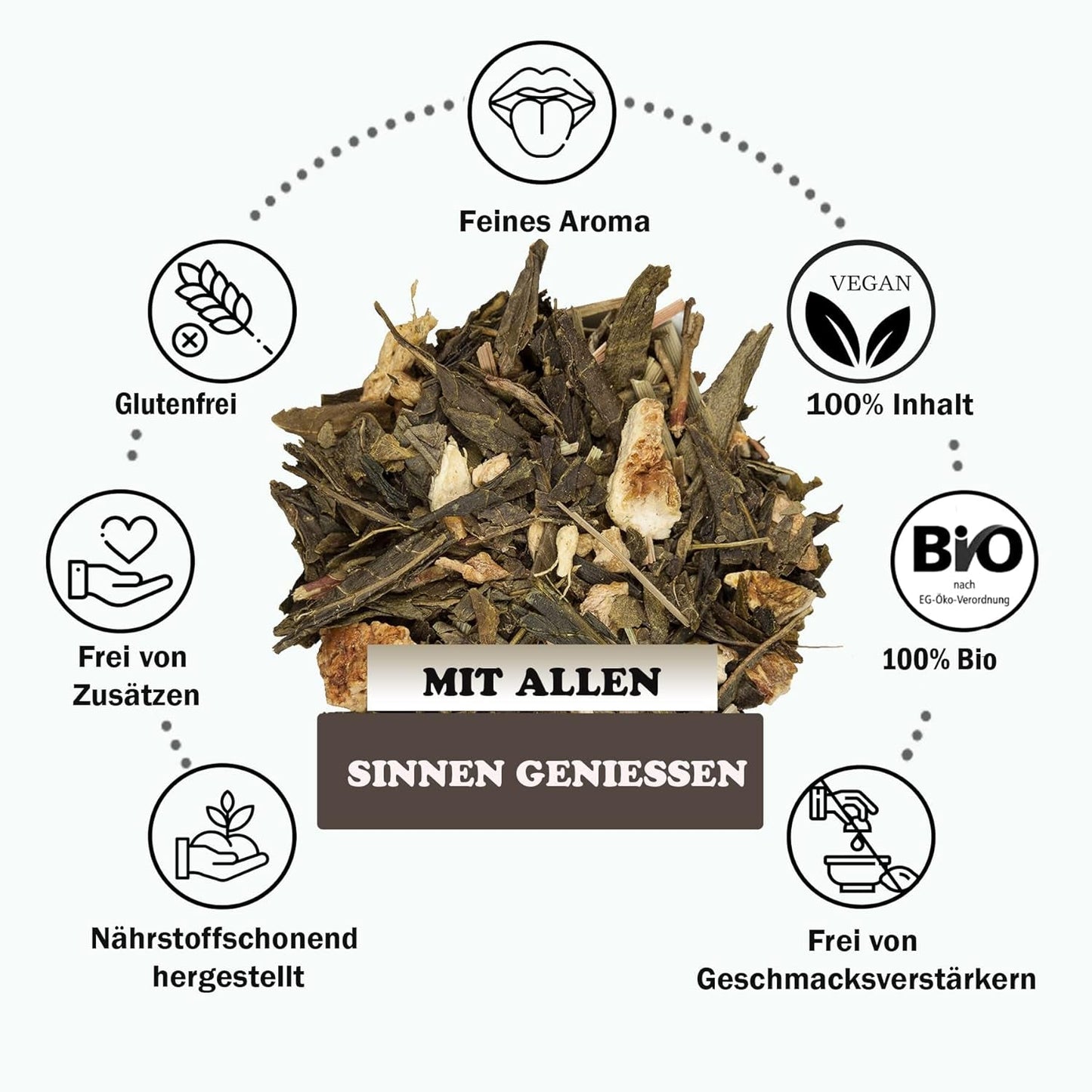 YC Yang Chai Sencha Green Tea BIO 250G - Japońska herbata sypana o smaku bergamotki - Oryginalna japońska zielona herbata "Sencha Dynasty" z kontrolowanych upraw organicznych