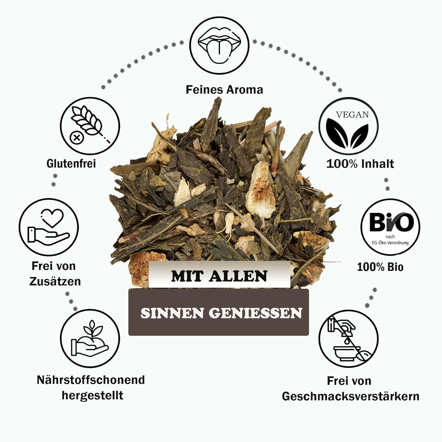 YC Yang Chai Sencha Green Tea BIO 250G - Japońska herbata sypana o smaku bergamotki - Oryginalna japońska zielona herbata "Sencha Dynasty" z kontrolowanych upraw organicznych