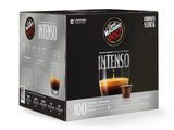 Caffè Vergnano 1882 - Èspresso Kompostierbare Kaffeekapseln, kompatybilna z Nespresso, Intenso (Intenso) - Packung Enthält 100 Kapseln