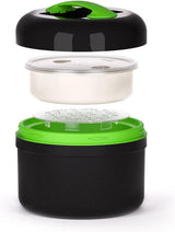 VALHERMFOOD25-03 Pro Term Lunchbox 2,5 l Kolorowy - Gris/Green Pudełka do przechowywania żywności Naty Shop