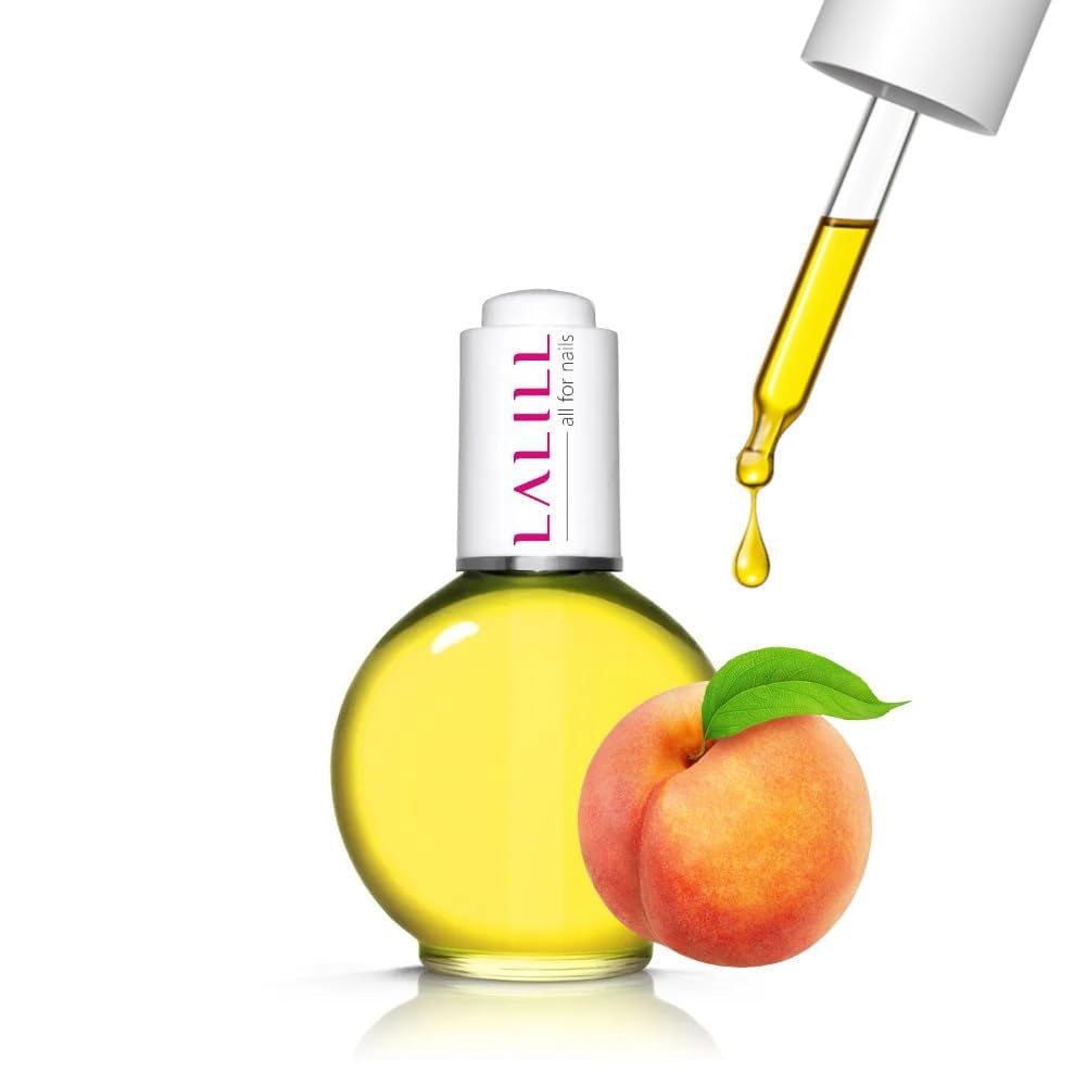 LALIILL Oliwka do skórek paznokci 75 ml - Himbeere Nagelpflegeöl - Nagelöl Pflege Für Nägel Nagelhaut - SPA Maniküre Naildesign Hände - Wegańskie - Z pipetą