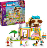 LEGO Friends Sklep z akcesoriami dla zwierząt Zestaw do zabawy w udawanie Zabawka edukacyjna dla 6-letnich dziewczynek 3 minifigurki i 3 figurki zwierząt Kot Pies Królik Pomysł na prezent dla dzieci 42650 Zestawy do budowania Besuche den LEGO-Store Default Title