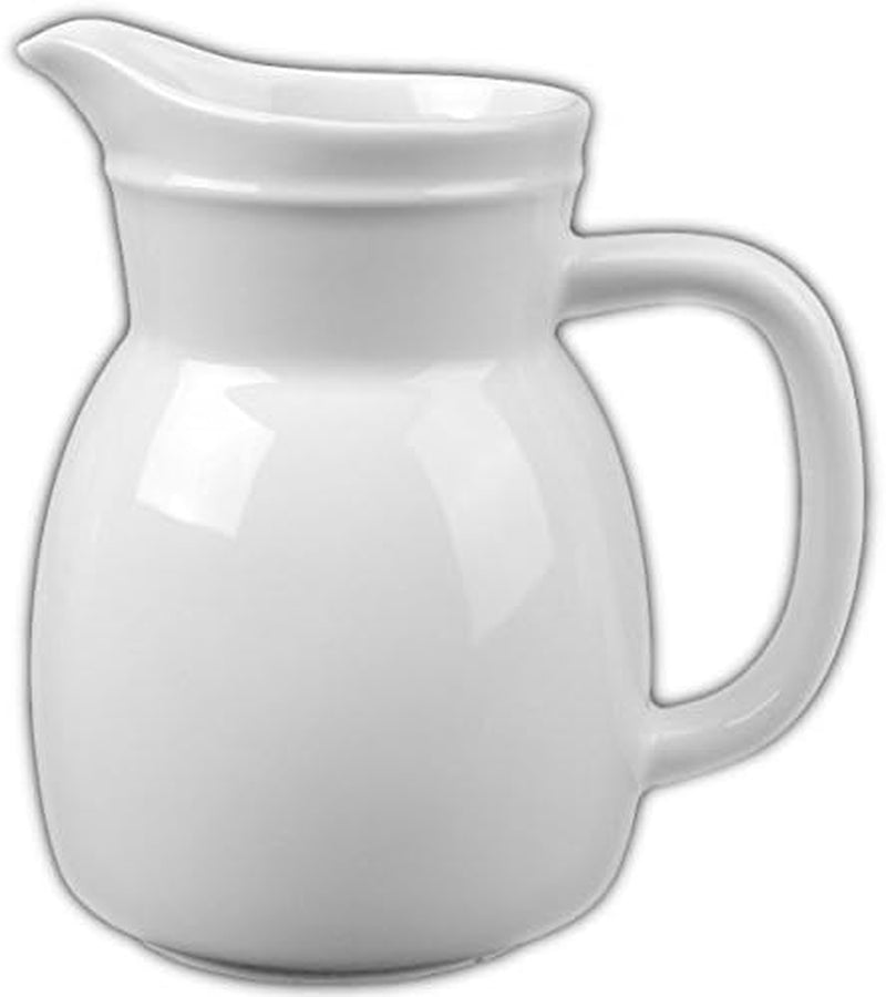 Holst Porcelain AUB 150 FA1 Kubek/Karafka 2,20 l „Auberge”, biały, 11,5 x 11,5 x 21,5 cm