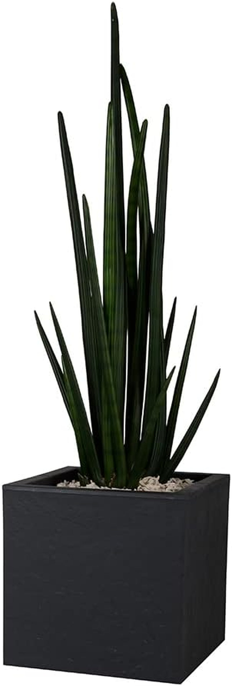 Doniczka w kolorze antracytowym szarym 30 cm