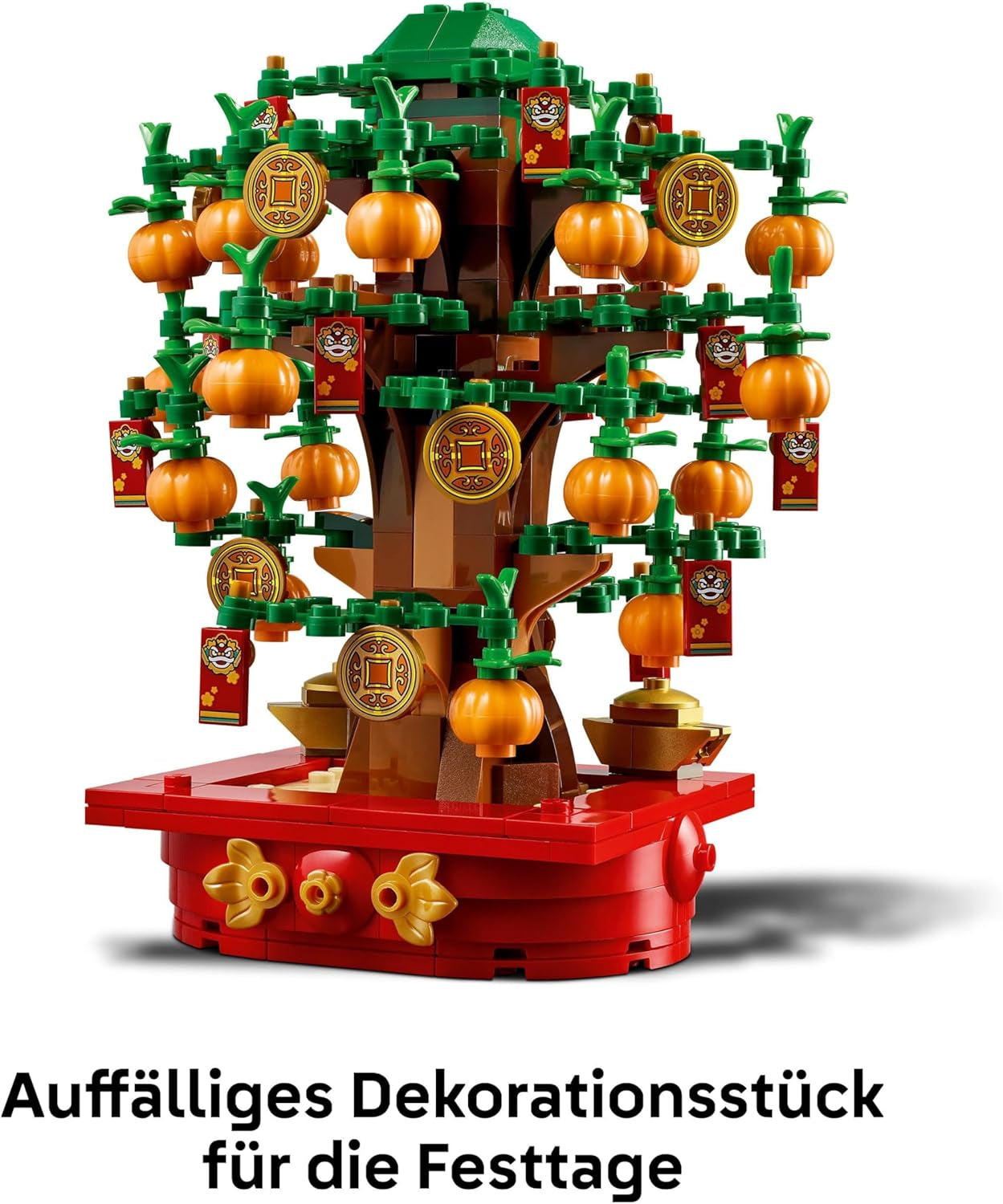 LEGO Kasztan Dzwonnik, zestaw do budowania dla 9 lat, prezent na Księżycowy Nowy Rok dla chłopców i dziewcząt, zestaw do odgrywania ról, dekoracje świąteczne, dekoracje domu, dekoracje stołu 40648 Zestawy do budowania Besuche w sklepie LEGO