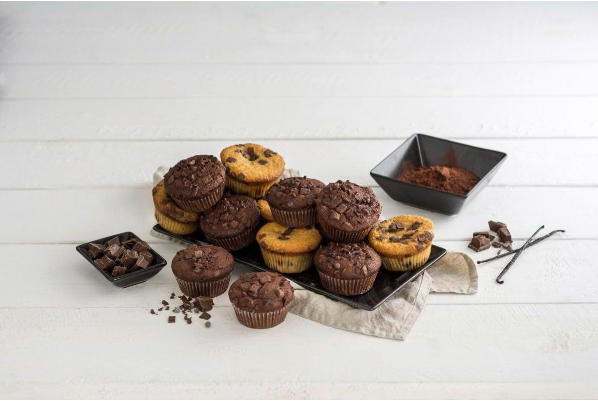 Zenker 6Er Muffinform Black Metallic, 275X190X30 Mm, Teflon Classic Antihaftbeschichtung, Hitzebeständig Bis 230°C, Leichte Reinigung, Ideal Für Köstliche Muffins Formy i blachy do pieczenia Naty Shop