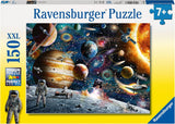 Puzzle dla dzieci Ravensburger - 10016 W kosmosie - Kosmiczne puzzle dla dzieci w wieku 7+ zawierające 150 elementów w formacie XXL Puzzle Naty Shop In space