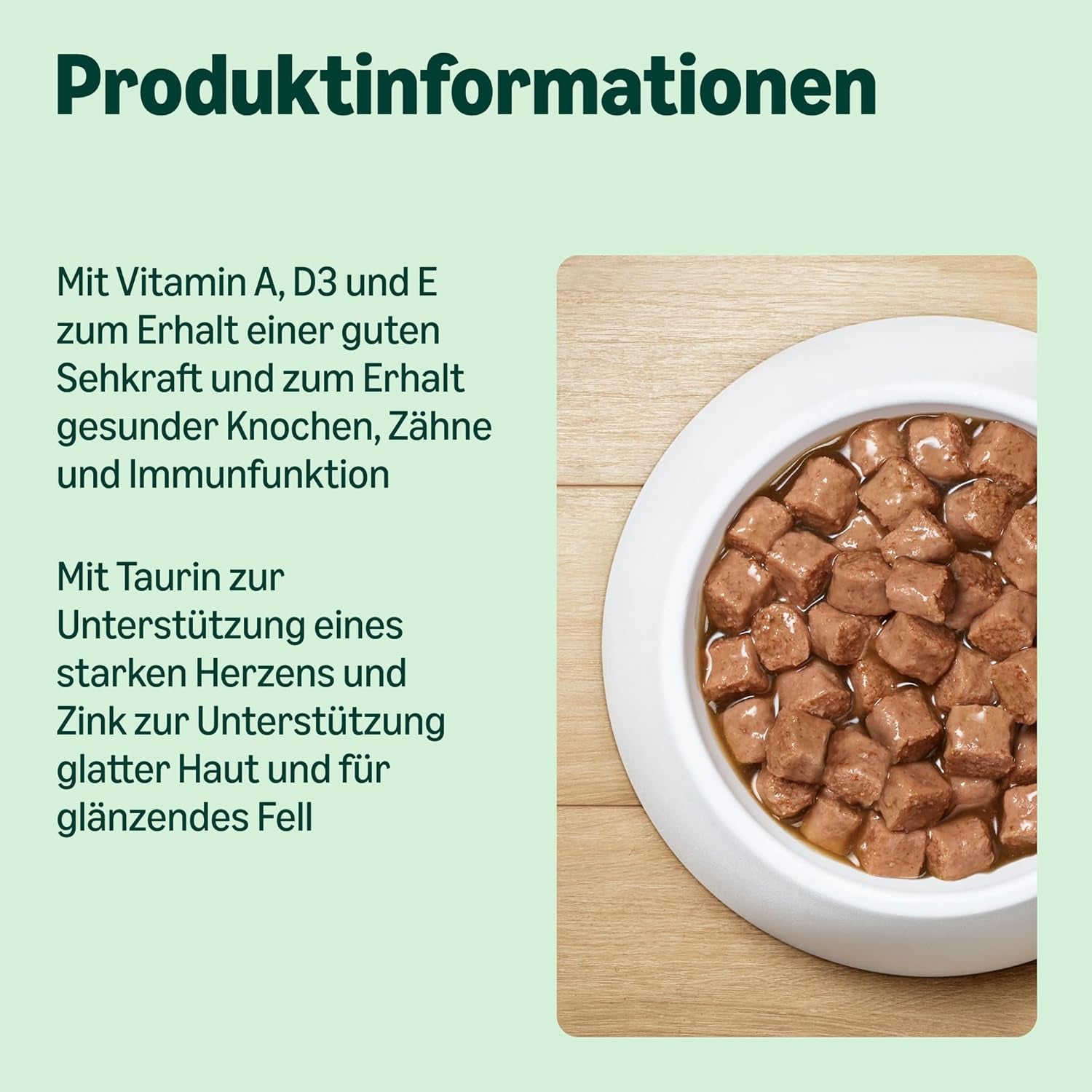 by Amazon Katzenfutter, nass, Dose, Stücke mit Geflügel w sosie, 12 x 415 g