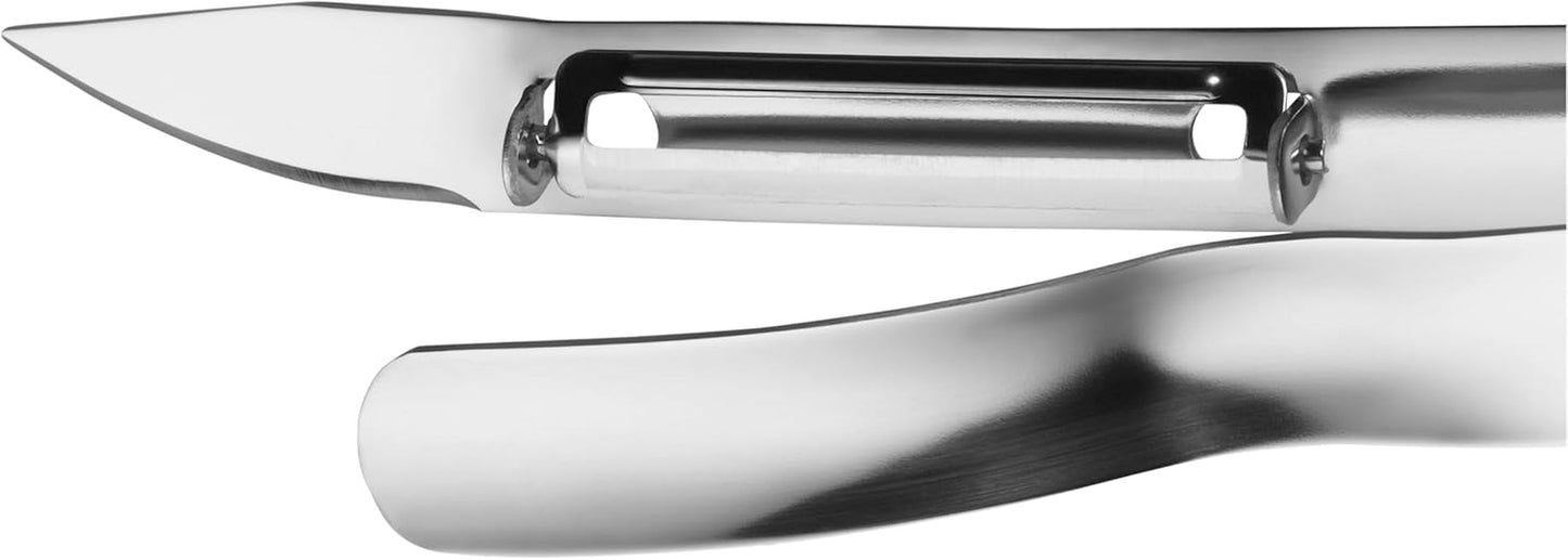 Obieraczka do szparagów WMF Gourmet 17 cm, obieraczka Cromargan ze stali nierdzewnej Naty Shop