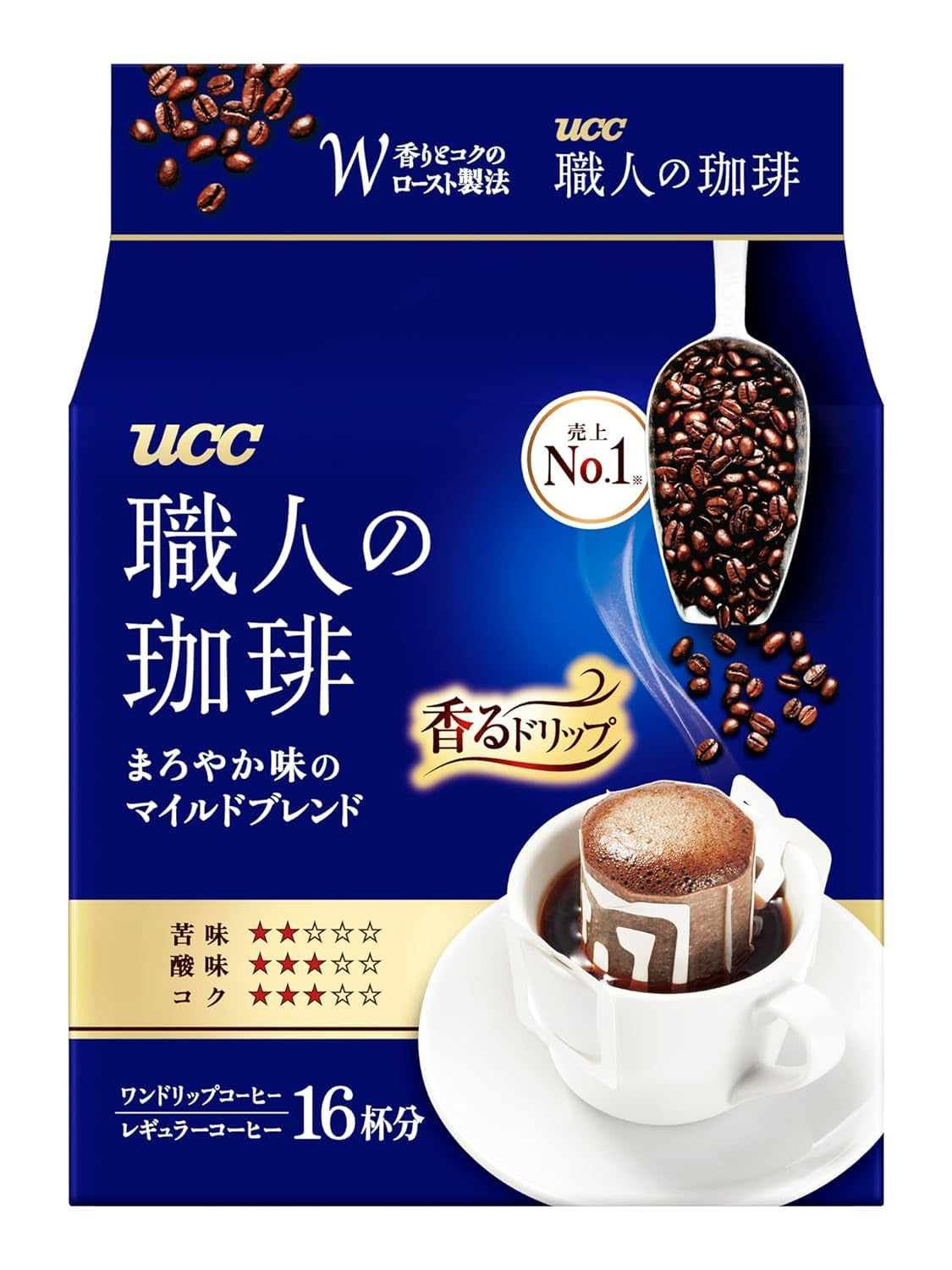 Kawa ekspresowa Japan Craftsman Jednorazowego użytku Kawa filtrowana Brazylia Wietnamska lekka mieszanka 16 saszetek.