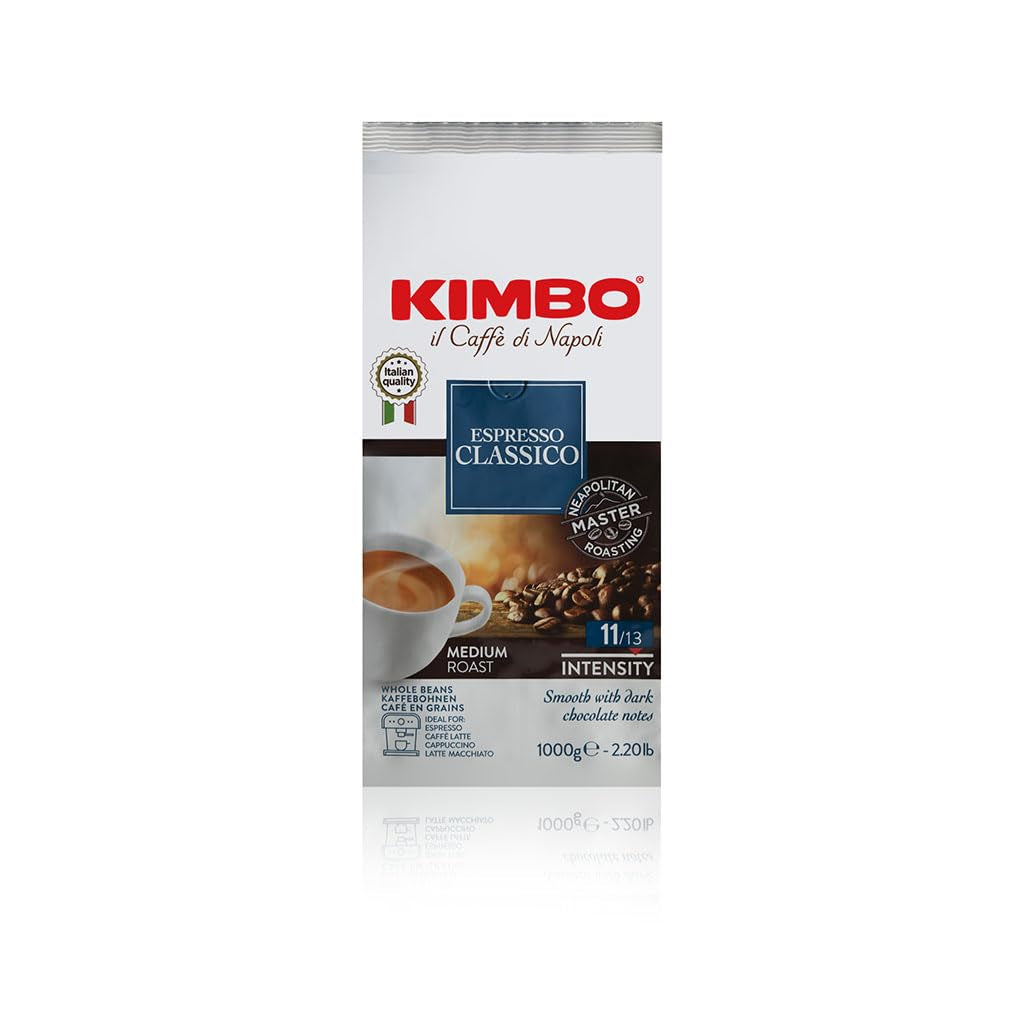 Espresso Classico ganze Kaffeebohnen, średnie Röstung, worek 1kg