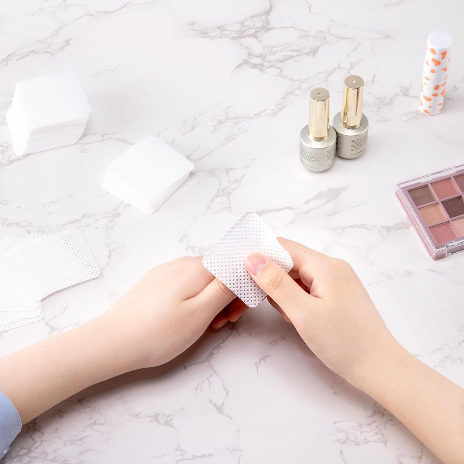 500 Żelowy lakier do paznokci Niestrzępiący się zmywacz do paznokci Żel UV Manicure Pedicure - biały