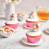 Fondant Funcakes o smaku bezowym: Łatwy w użyciu, gładki, elastyczny, miękki i plastyczny, idealny do dekoracji ciast, koszerny i bezglutenowy. 1 kg