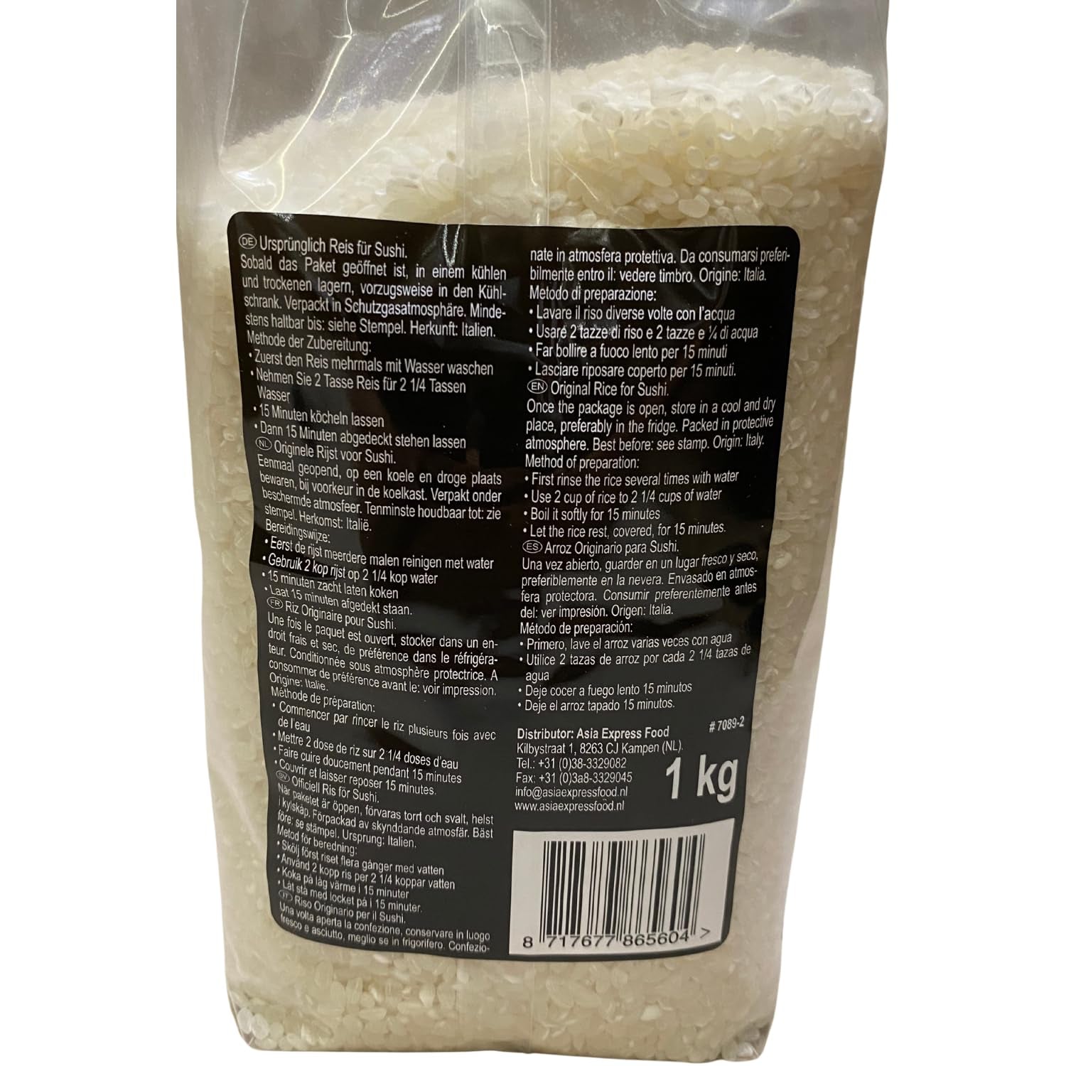 Royal Orient - Ryż do Sushi - (1 X 1 KG)