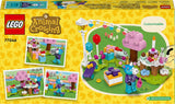 LEGO Animal Crossing Przyjęcie urodzinowe Jimmy'ego Kreatywna zabawka dla dzieci Gra wideo Koń Zestaw zwierząt Prezent dla dziewcząt i chłopców w wieku 6 lat 77046 Zestawy do budowania Besuche den LEGO-Store