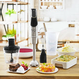 Mikser stojący Infinyforce Pro 1200W, Hochleistungsklingen, Schnelle Ergebnisse, Ergonomische Geschwindigkeitregelung, Geschwindigkeitregelung, Abnehmbare Spülmaschinenfeste Teile DD95JD10 Kitchen Naty Shop