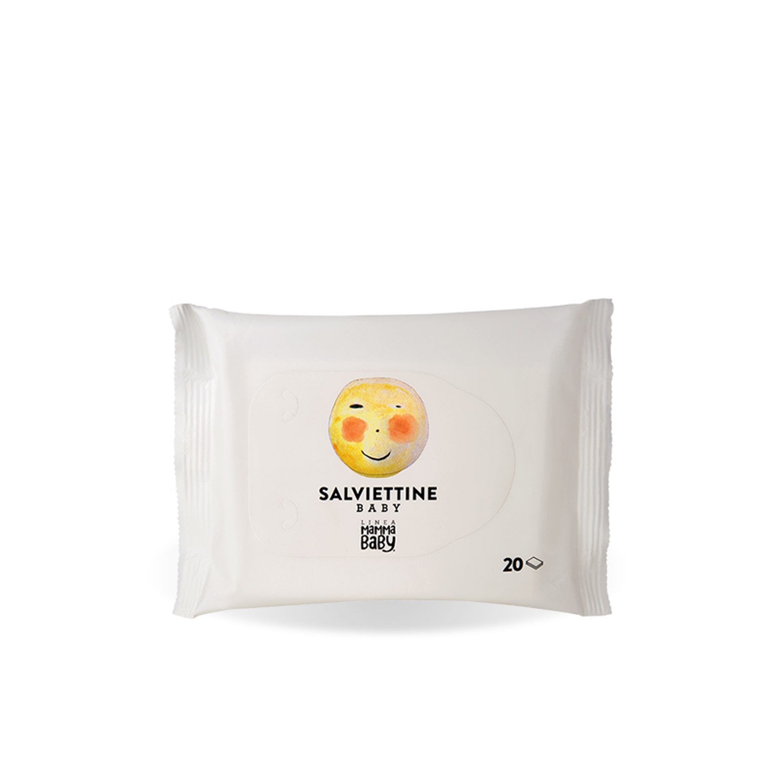 Linia Mammababy - Chusteczki oczyszczające emolienty (20 szt.)