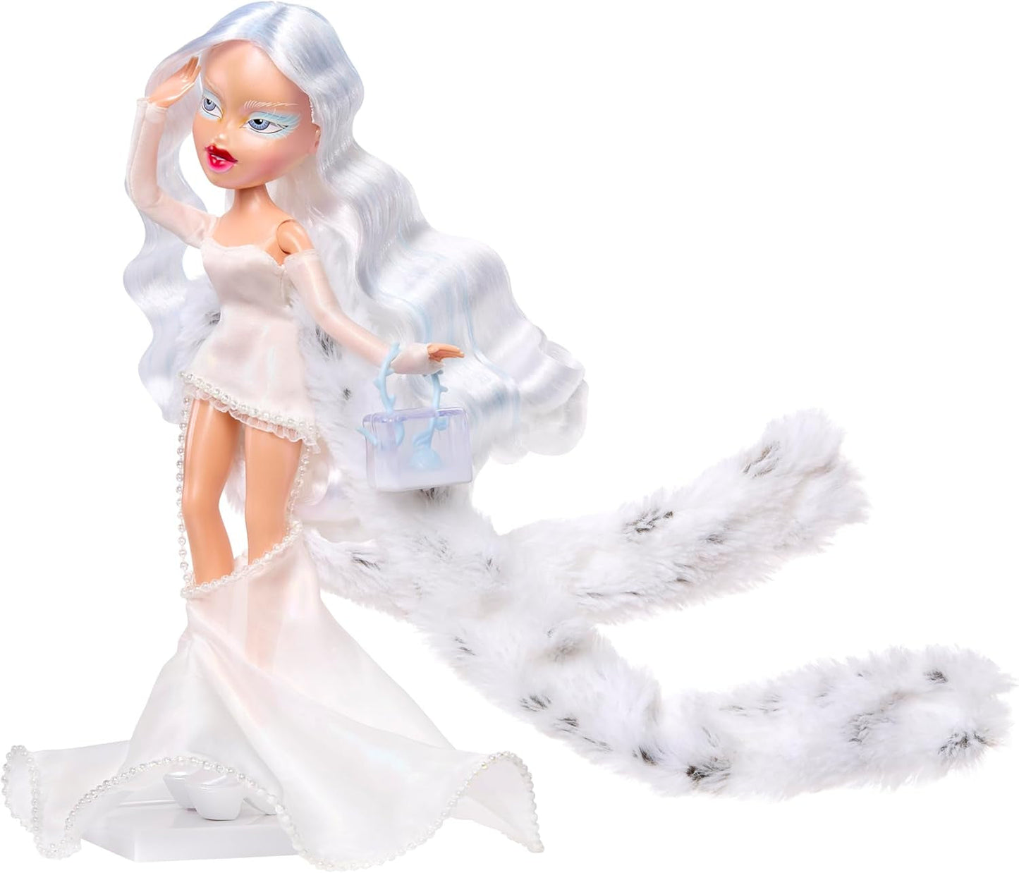 Bratz Holidayz Frosty Nightz - Chloe Doll (edycja kolekcjonerska) z prawdziwymi strojami i akcesoriami