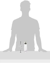 blomus -MACCHIATO- Szklany zestaw do cukru i śmietanki, pojemność 180ml, pokrywka ze stali nierdzewnej, do herbaty i kawy, wysoka jakość wykonania, ekskluzywny wygląd (wys./szer./gł.: 17 x 5,4 x 5,4 cm, przezroczysty, 63510)