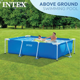 Intex 28271NP - Prostokątny basen naziemny ze ramą, 2282 L, stal i PCV, niebieski, 260x160x65 cm