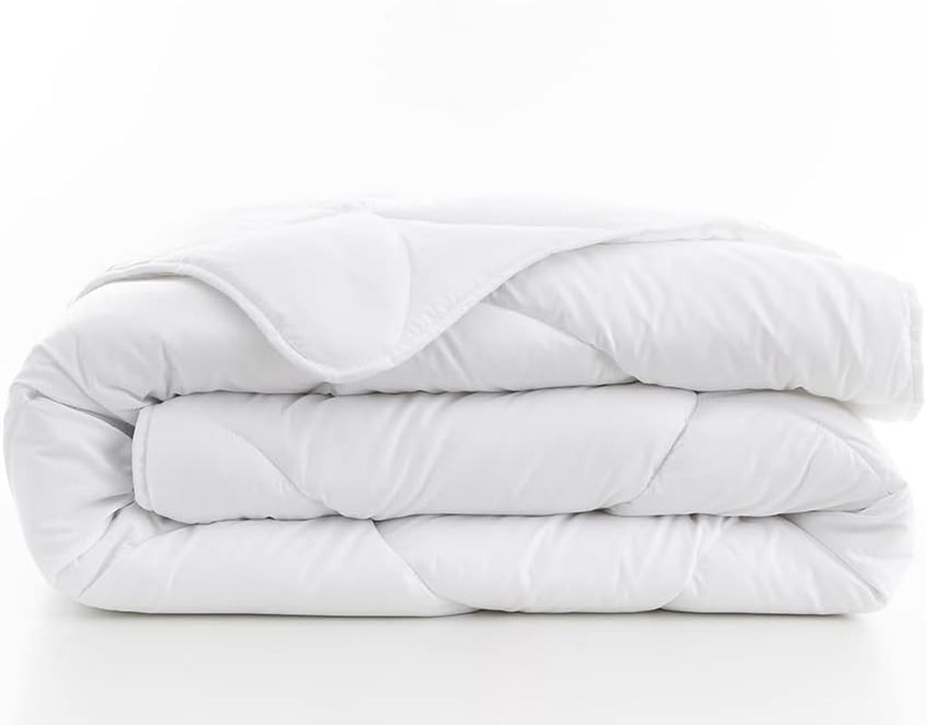 15000000534 Douceur Infinie Kołdra, lekka, poliester, biała, biała, 240 X 260 cm Kołdry i kołdry Naty Shop