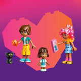 LEGO Friends Sklep w Heartlake Zestaw do zabawy dla dziewczynek od 6. roku życia Odgrywanie ról z 2 minilaleczkami, mikrolalką i zabawką dla kota 42649 Zestawy do budowania Besuche den LEGO-Store