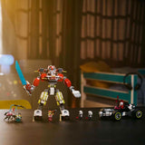 LEGO Dreamzzz Cooper's Tiger Mech i Zero's Hot Rod Car, zabawkowy samochód dla dzieci, prezent dla 9-letnich chłopców i dziewcząt, zestaw 2 w 1 z mechem i minifigurkami 71497 Zestawy do budowania Besuche w sklepie LEGO