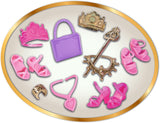 Simba 105733092 - Steffi Love Fashion Deluxe Lalka wieczorowa z ośmioma dodatkowymi sukienkami i pasującymi akcesoriami, 23 sztuki, 29 cm, wiek 3+