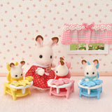 Zestaw startowy trojaczków Sylvanian Families L5532 – domek dla lalek Naty Shop Dolls