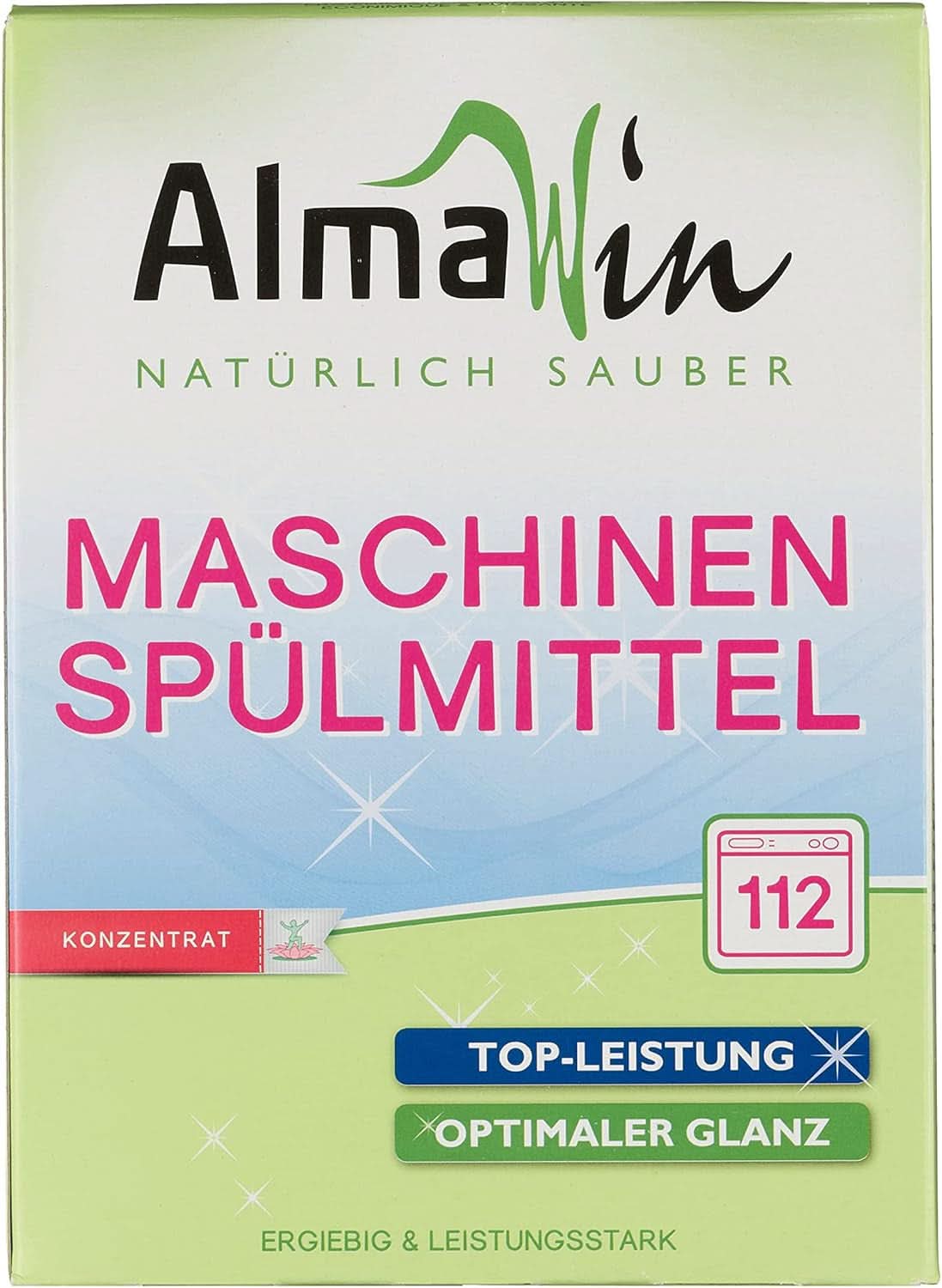 Almawin eco, proszek do mycia naczyń 2,8kg, 112 prań, dozowany do różnej ilości naczyń Naty Shop Default Title