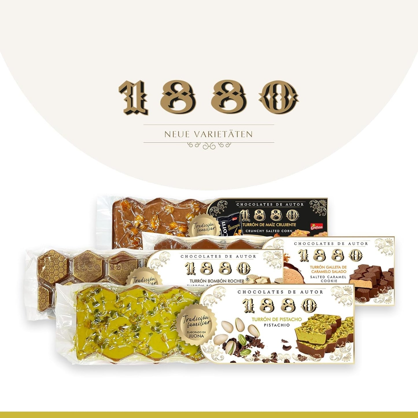 Rzemieślniczy czekoladowy turrón pistacjowy, 200g, kremowa konsystencja, najwyższa jakość, doskonałe składniki, autentyczny smak, najdroższy turrón na świecie