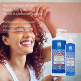 Valquer Profesional Ice Hair Mask Color and Shine - Do włosów farbowanych, 1000 ml Maska do włosów Naty Shop